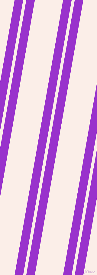 80 degree angles dual striped lines, 28 pixel lines width, 10 and 92 pixels line spacing, Dark Orchid and Rose White dual two line striped seamless tileable