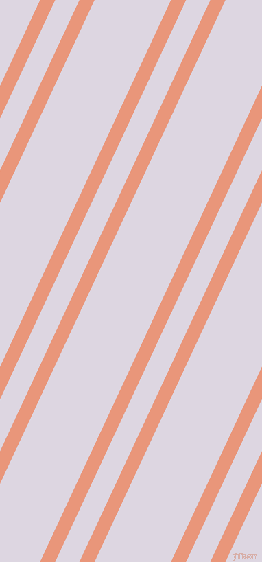 65 degree angle dual stripe line, 20 pixel line width, 32 and 101 pixel line spacingDark Salmon and Titan White dual two line striped seamless tileable