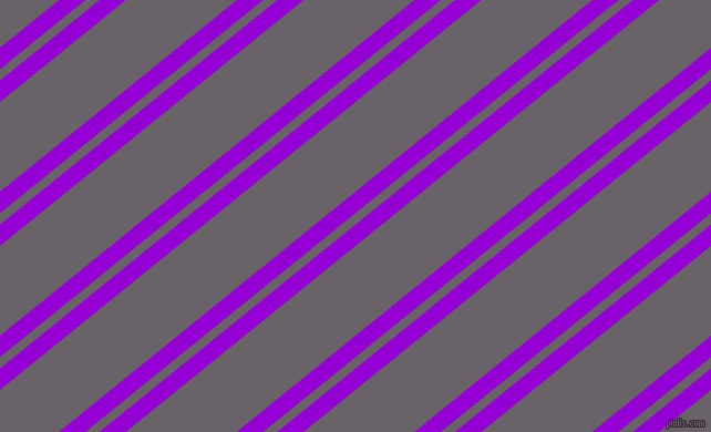39 degree angle dual stripes line, 15 pixel line width, 8 and 63 pixel line spacing, Dark Violet and Salt Box dual two line striped seamless tileable