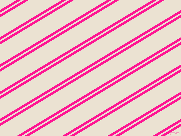31 degree angles dual stripe lines, 9 pixel lines width, 6 and 65 pixels line spacing, Deep Pink and Quarter Spanish White dual two line striped seamless tileable