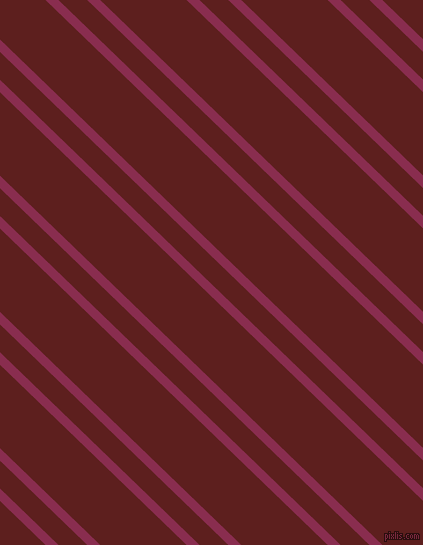 136 degree angle dual stripes lines, 9 pixel lines width, 20 and 60 pixel line spacing, Disco and Red Oxide dual two line striped seamless tileable