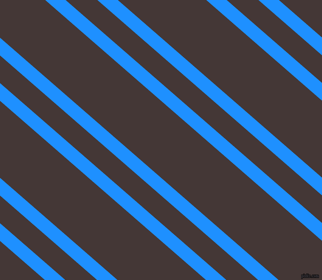 139 degree angle dual stripe lines, 27 pixel lines width, 42 and 117 pixel line spacing, Dodger Blue and Cowboy dual two line striped seamless tileable