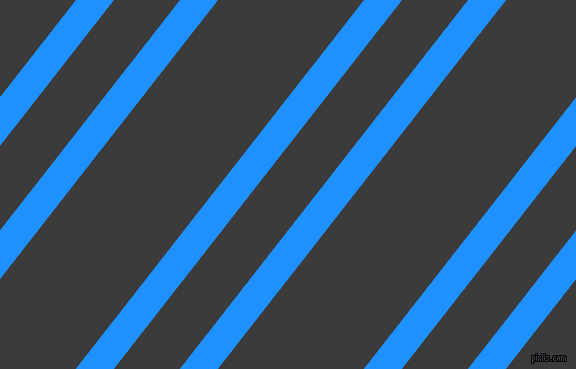 52 degree angle dual striped lines, 30 pixel lines width, 52 and 115 pixel line spacingDodger Blue and Fuscous Grey dual two line striped seamless tileable