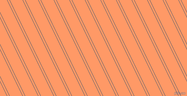 116 degree angle dual stripes lines, 1 pixel lines width, 6 and 37 pixel line spacing, East Bay and Atomic Tangerine dual two line striped seamless tileable