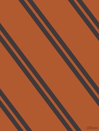 127 degree angle dual striped lines, 14 pixel lines width, 8 and 91 pixel line spacing, Eclipse and Fiery Orange dual two line striped seamless tileable