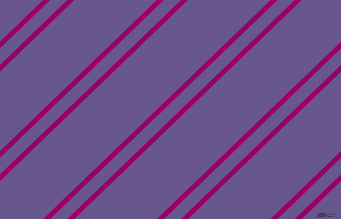 44 degree angle dual striped lines, 10 pixel lines width, 24 and 116 pixel line spacing, Eggplant and Butterfly Bush dual two line striped seamless tileable