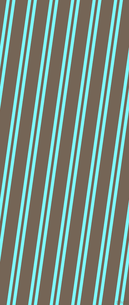 82 degree angles dual stripe line, 10 pixel line width, 8 and 40 pixels line spacing, Electric Blue and Pine Cone dual two line striped seamless tileable