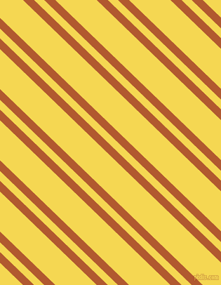 136 degree angles dual stripe line, 11 pixel line width, 10 and 41 pixels line spacing, Fiery Orange and Energy Yellow dual two line striped seamless tileable