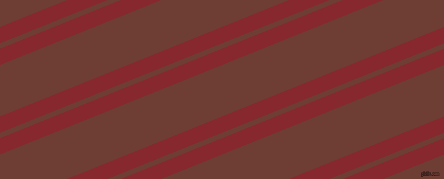 22 degree angles dual striped line, 30 pixel line width, 10 and 95 pixels line spacing, Flame Red and Metallic Copper dual two line striped seamless tileable
