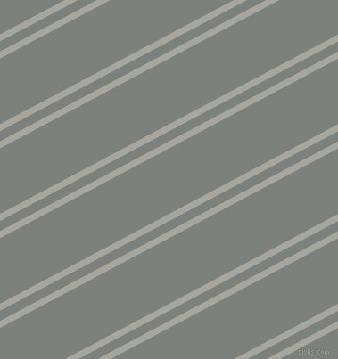 28 degree angle dual stripes lines, 7 pixel lines width, 10 and 65 pixel line spacing, Foggy Grey and Boulder dual two line striped seamless tileable