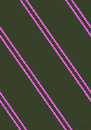 125 degree angles dual striped lines, 6 pixel lines width, 10 and 105 pixels line spacing, Free Speech Magenta and Seaweed dual two line striped seamless tileable