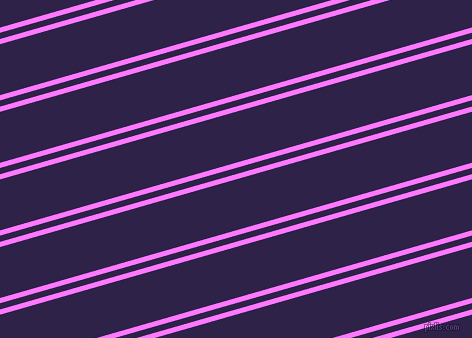 16 degree angle dual striped line, 5 pixel line width, 6 and 49 pixel line spacing, Fuchsia Pink and Violent Violet dual two line striped seamless tileable