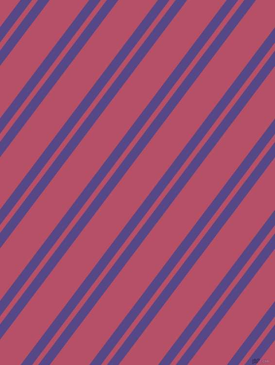 53 degree angles dual stripe line, 19 pixel line width, 10 and 65 pixels line spacing, Gigas and Blush dual two line striped seamless tileable
