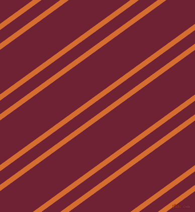 36 degree angles dual striped line, 10 pixel line width, 22 and 72 pixels line spacing, Gold Drop and Claret dual two line striped seamless tileable