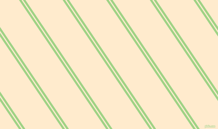 124 degree angle dual striped lines, 7 pixel lines width, 4 and 104 pixel line spacing, Gossip and Blanched Almond dual two line striped seamless tileable