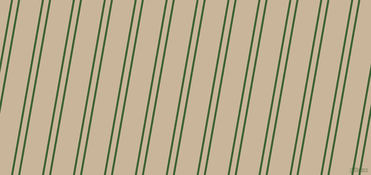 80 degree angle dual striped lines, 4 pixel lines width, 10 and 43 pixel line spacing, Green House and Sour Dough dual two line striped seamless tileable