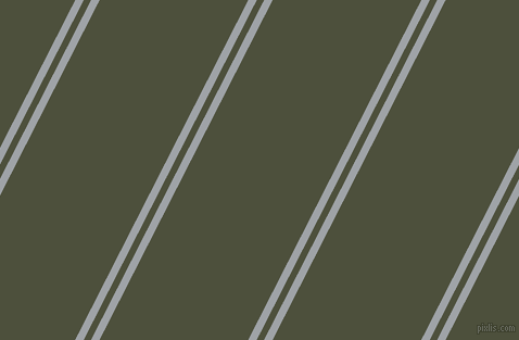 63 degree angle dual striped line, 7 pixel line width, 6 and 122 pixel line spacing, Grey Chateau and Kelp dual two line striped seamless tileable