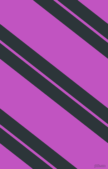 142 degree angle dual stripes lines, 40 pixel lines width, 8 and 125 pixel line spacing, Gunmetal and Fuchsia dual two line striped seamless tileable