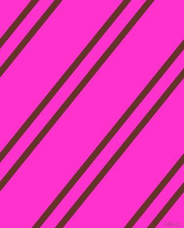 51 degree angle dual striped lines, 13 pixel lines width, 24 and 97 pixel line spacing, Hairy Heath and Razzle Dazzle Rose dual two line striped seamless tileable