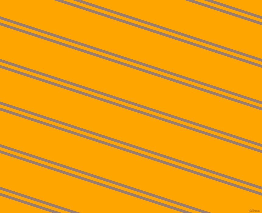 162 degree angle dual stripes lines, 9 pixel lines width, 10 and 105 pixel line spacing, Hemp and Orange dual two line striped seamless tileable