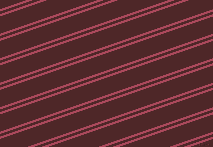 19 degree angles dual striped lines, 7 pixel lines width, 8 and 53 pixels line spacingHippie Pink and Volcano dual two line striped seamless tileable