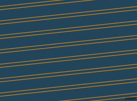 6 degree angles dual stripes line, 3 pixel line width, 8 and 35 pixels line spacing, Hot Toddy and Astronaut Blue dual two line striped seamless tileable
