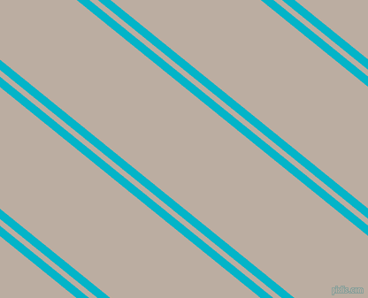 141 degree angles dual stripe lines, 9 pixel lines width, 6 and 107 pixels line spacing, Iris Blue and Silk dual two line striped seamless tileable