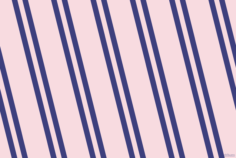 104 degree angles dual stripes lines, 18 pixel lines width, 16 and 74 pixels line spacingJacksons Purple and Carousel Pink dual two line striped seamless tileable