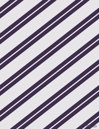 38 degree angle dual stripe lines, 13 pixel lines width, 4 and 40 pixel line spacing, Jagger and White Lilac dual two line striped seamless tileable