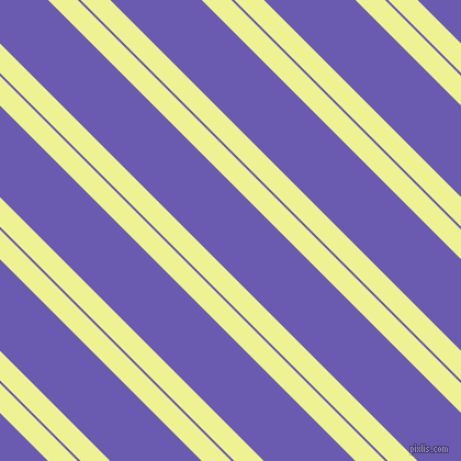 135 degree angle dual striped line, 19 pixel line width, 2 and 59 pixel line spacing, Jonquil and Blue Marguerite dual two line striped seamless tileable