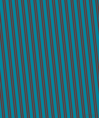 96 degree angle dual stripe line, 4 pixel line width, 2 and 11 pixel line spacing, Kenyan Copper and Eastern Blue dual two line striped seamless tileable