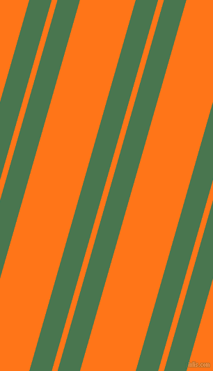 74 degree angles dual striped lines, 31 pixel lines width, 8 and 77 pixels line spacing, Killarney and Pumpkin dual two line striped seamless tileable