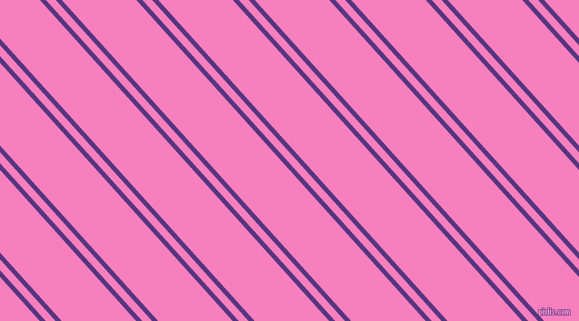 132 degree angle dual stripes line, 5 pixel line width, 8 and 61 pixel line spacing, Kingfisher Daisy and Persian Pink dual two line striped seamless tileable