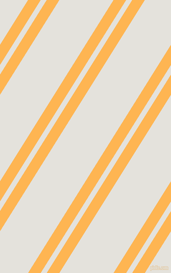 58 degree angles dual stripes line, 21 pixel line width, 10 and 90 pixels line spacing, Koromiko and Wan White dual two line striped seamless tileable