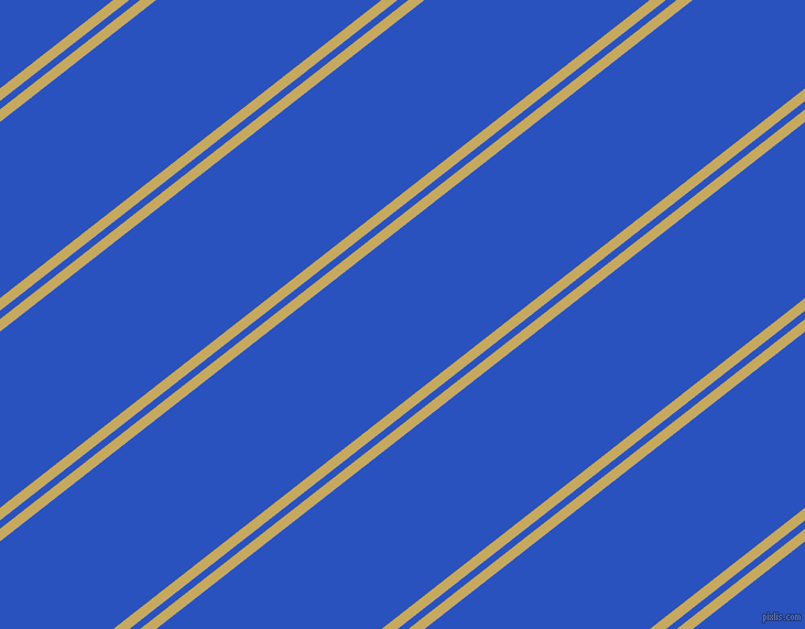 38 degree angle dual stripe line, 9 pixel line width, 6 and 126 pixel line spacing, Laser and Cerulean Blue dual two line striped seamless tileable