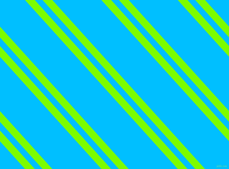 132 degree angle dual stripe lines, 25 pixel lines width, 20 and 126 pixel line spacing, Lawn Green and Deep Sky Blue dual two line striped seamless tileable