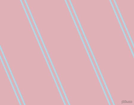 113 degree angles dual stripe lines, 5 pixel lines width, 8 and 120 pixels line spacing, Light Blue and Blossom dual two line striped seamless tileable