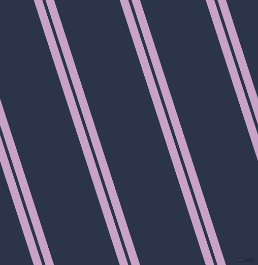 108 degree angles dual stripe lines, 16 pixel lines width, 6 and 123 pixels line spacing, Lilac and Bunting dual two line striped seamless tileable
