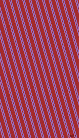 106 degree angle dual stripes line, 4 pixel line width, 2 and 15 pixel line spacing, Lilac Bush and Brown dual two line striped seamless tileable