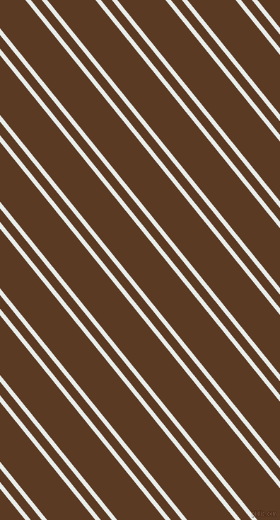 129 degree angle dual stripes lines, 6 pixel lines width, 12 and 53 pixel line spacing, Lily White and Carnaby Tan dual two line striped seamless tileable