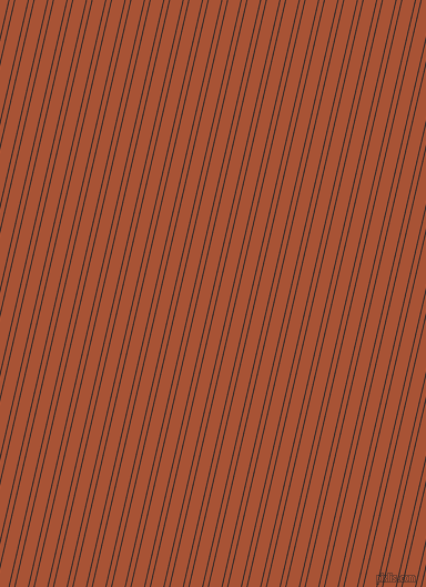 77 degree angle dual stripe line, 1 pixel line width, 4 and 11 pixel line spacing, Livid Brown and Orange Roughy dual two line striped seamless tileable