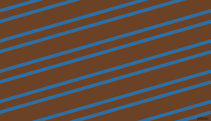 16 degree angle dual stripes lines, 11 pixel lines width, 22 and 49 pixel line spacing, Lochmara and Semi-Sweet Chocolate dual two line striped seamless tileable