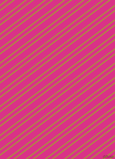 37 degree angle dual stripes line, 4 pixel line width, 10 and 21 pixel line spacing, Luxor Gold and Deep Cerise dual two line striped seamless tileable