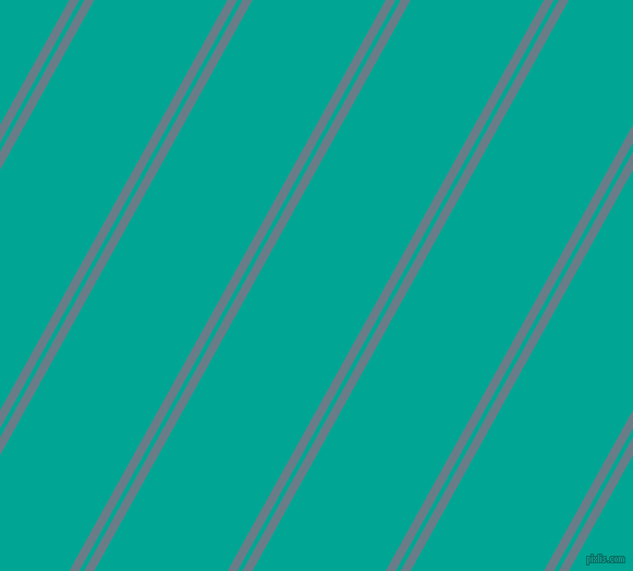 61 degree angle dual striped lines, 8 pixel lines width, 4 and 107 pixel line spacing, Lynch and Persian Green dual two line striped seamless tileable