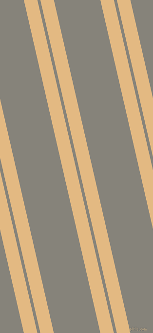 103 degree angle dual stripe line, 27 pixel line width, 6 and 93 pixel line spacing, Maize and Friar Grey dual two line striped seamless tileable