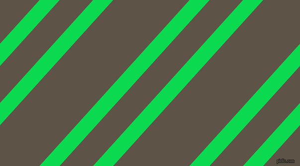 48 degree angles dual stripe line, 30 pixel line width, 50 and 114 pixels line spacing, Malachite and Judge Grey dual two line striped seamless tileable