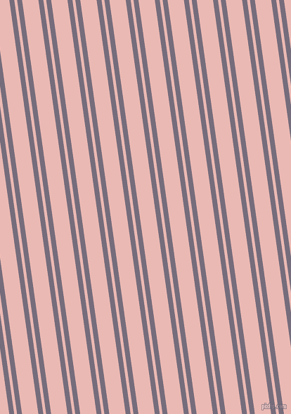 98 degree angle dual stripes line, 7 pixel line width, 4 and 23 pixel line spacing, Mamba and Beauty Bush dual two line striped seamless tileable