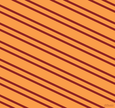 155 degree angles dual striped lines, 8 pixel lines width, 14 and 33 pixels line spacing, Mandarian Orange and Sunshade dual two line striped seamless tileable