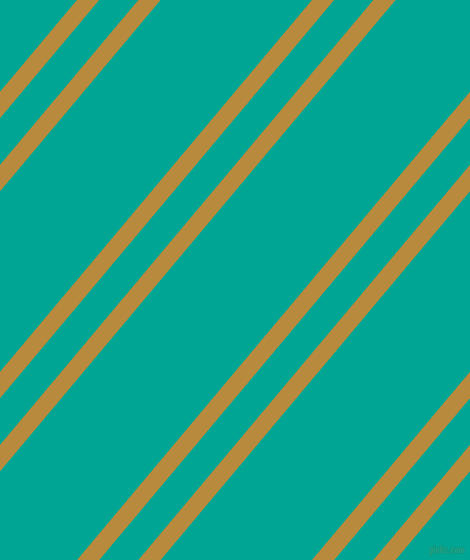 50 degree angle dual striped line, 17 pixel line width, 30 and 116 pixel line spacing, Marigold and Persian Green dual two line striped seamless tileable