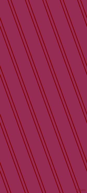 110 degree angle dual stripes lines, 3 pixel lines width, 8 and 49 pixel line spacing, Maroon and Lipstick dual two line striped seamless tileable